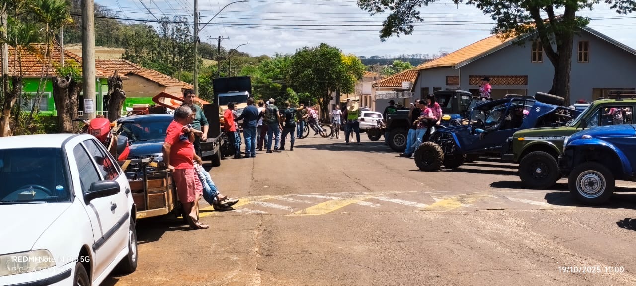 Subida de terra vermelha